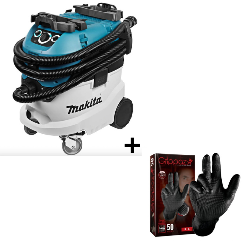 Aspiraliquidi classe M 1200 W serbatoio 42 L 250 mbar - MAKITA VC4210MX