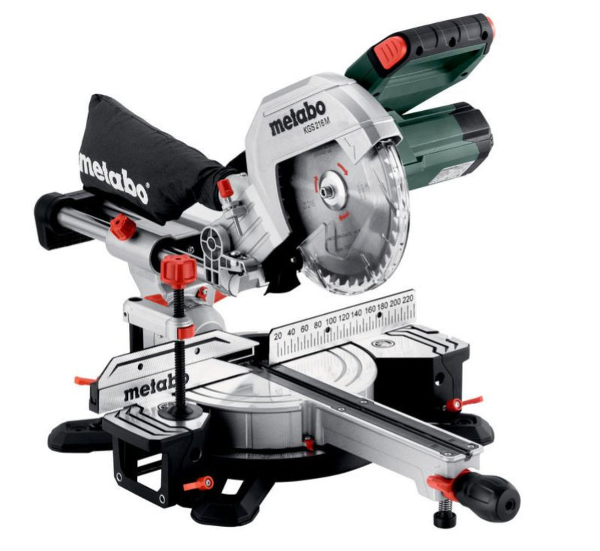 Troncatrice e radiale Ø216 mm 1200W KGS216M - METABO 613216000