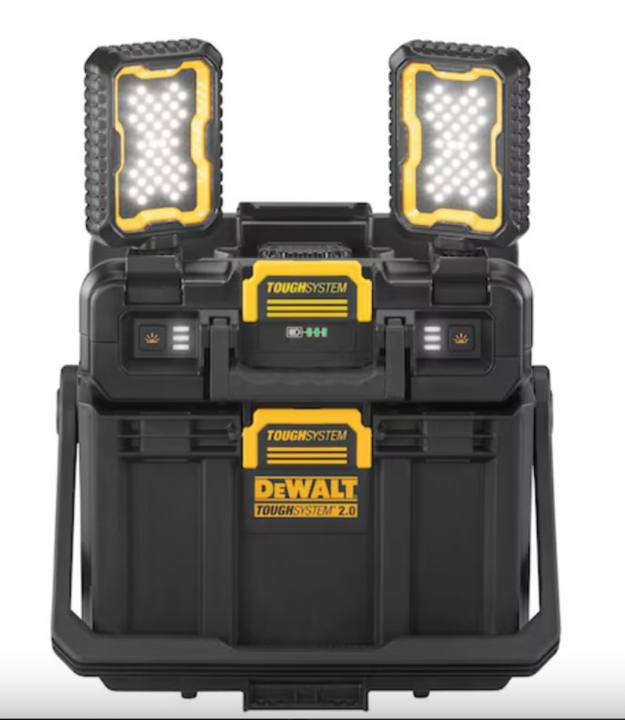 Lampada da cantiere cassetta attrezzi 1/2 Toughsystem 2.0 18V - DEWALT DWST08061-1