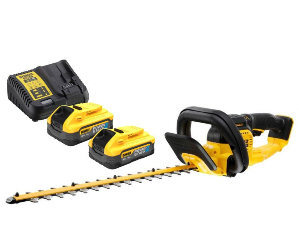 Tagliasiepi 55 cm XR 18V Powerstack (2x5,0 Ah) - DEWALT DCMHT563H2