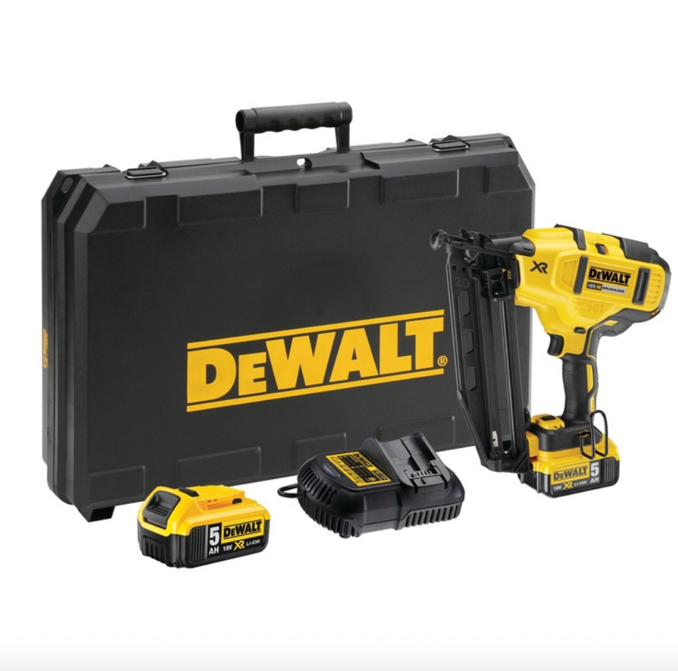 Chiodatrice di finitura 18V XR (2x5, Ah) in valigetta - DEWALT DCN660P2-QW