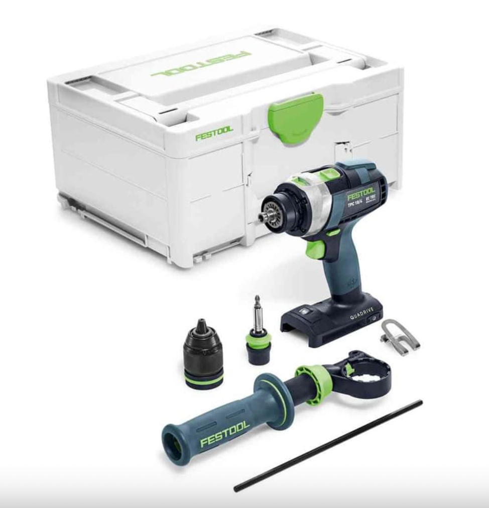 Trapano a percussione TPC 18/4 I-Basic 18V Quadrive (solo prodotto) - FESTOOL 575604