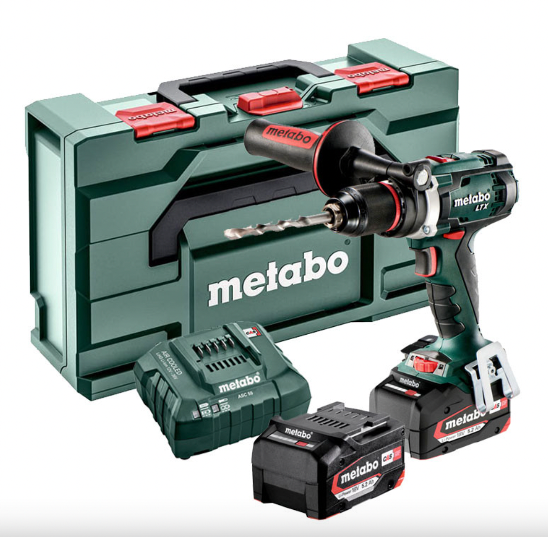 Trapano 18V Li-Power (2x5,2 Ah) BS 18 LTX IMPULS in metabox - METABO 602191650